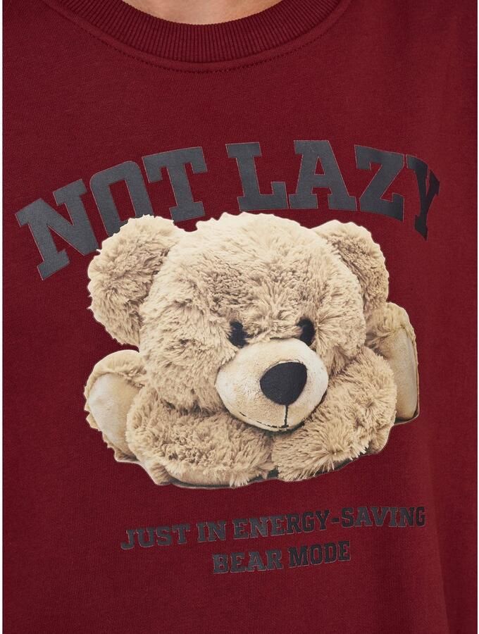 Only Sweatshirt ONLBILA L S BEAR O-NECK SWT - Foto 2