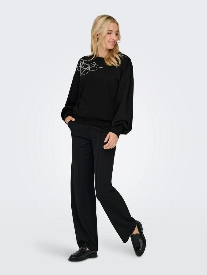 Only Sweatshirt ONLBROOK L S CHEST EMB CS SWT - Foto 2