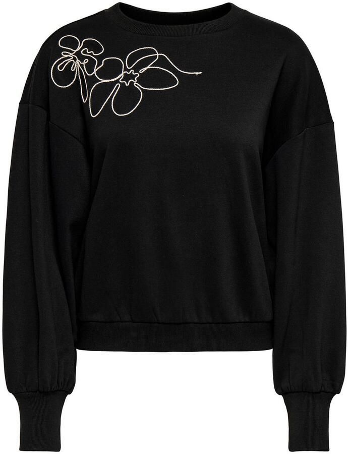 Only Sweatshirt ONLBROOK L S CHEST EMB CS SWT