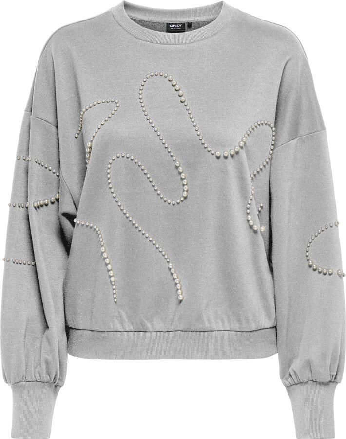 Only Sweatshirt ONLBROOK L S PEARL DETAIL CS SWT - Foto 2