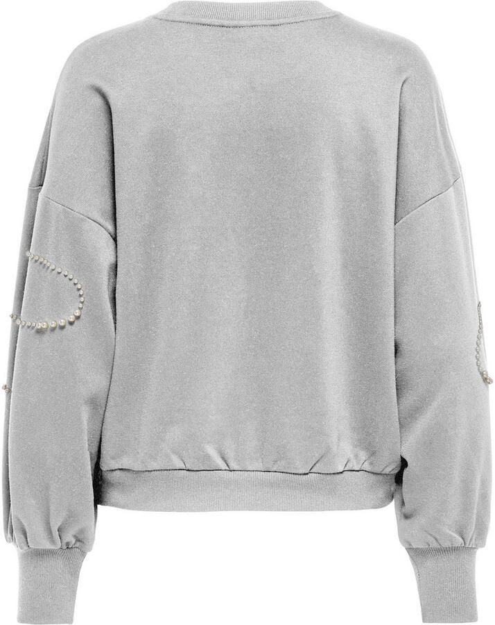 Only Sweatshirt ONLBROOK L S PEARL DETAIL CS SWT