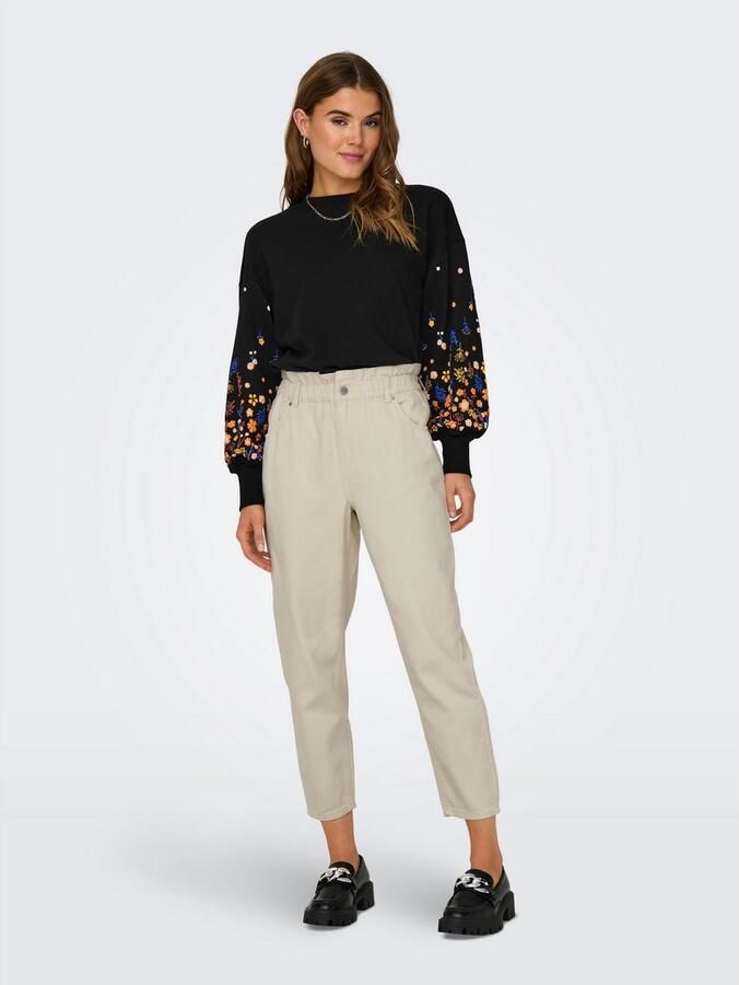 Only Sweatshirt ONLBROOKE L S O-NECK FLOWER SWT - Foto 5