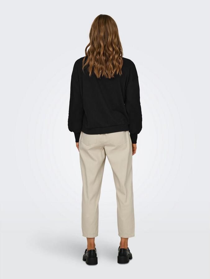 Only Sweatshirt ONLBROOKE L S O-NECK FLOWER SWT