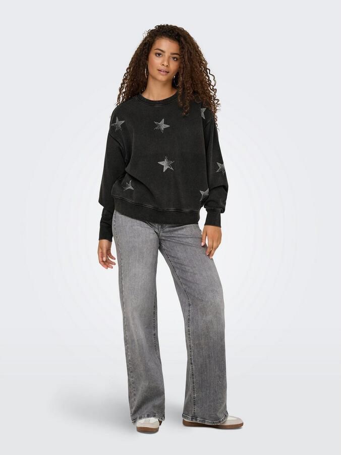 Only Sweatshirt ONLINDA L S O-NECK BOX CC SWT - Foto 4