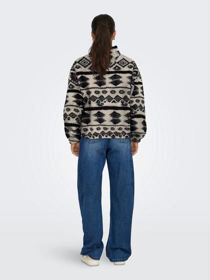 Only Regular fit schipperstrui in teddybontlook model 'JANNE' - Foto 2