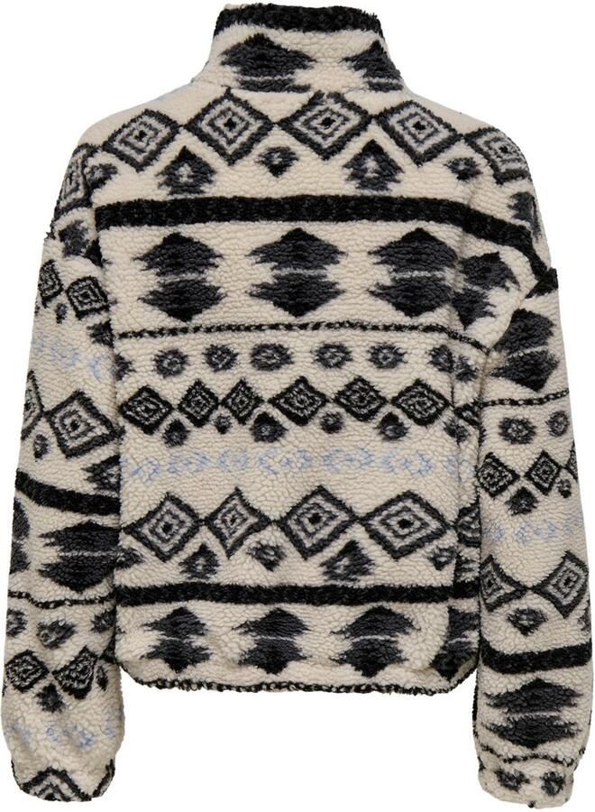 Only Regular fit schipperstrui in teddybontlook model 'JANNE' - Foto 4