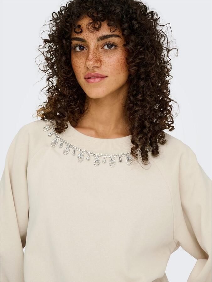 Only Sweatshirt ONLJETT L S O-NECK EMB. BOX SWT - Foto 3