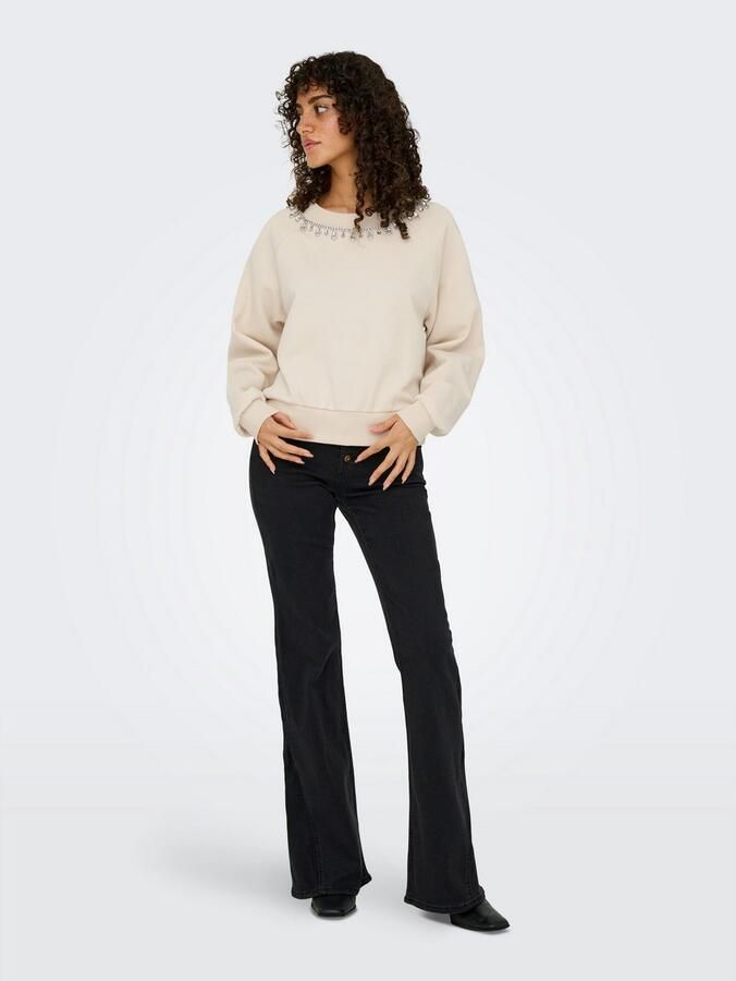 Only Sweatshirt ONLJETT L S O-NECK EMB. BOX SWT - Foto 5