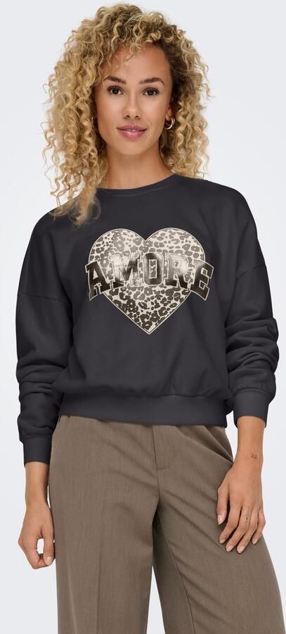 Only Sweatshirt ONLLAUREN L S LEO O-NECK CC SWT - Foto 10