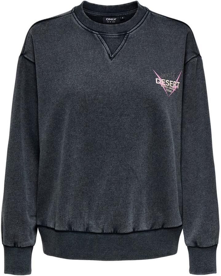 Only Sweatshirt ONLLUCINDA L S WILD O-NECK BOX SWT - Foto 2