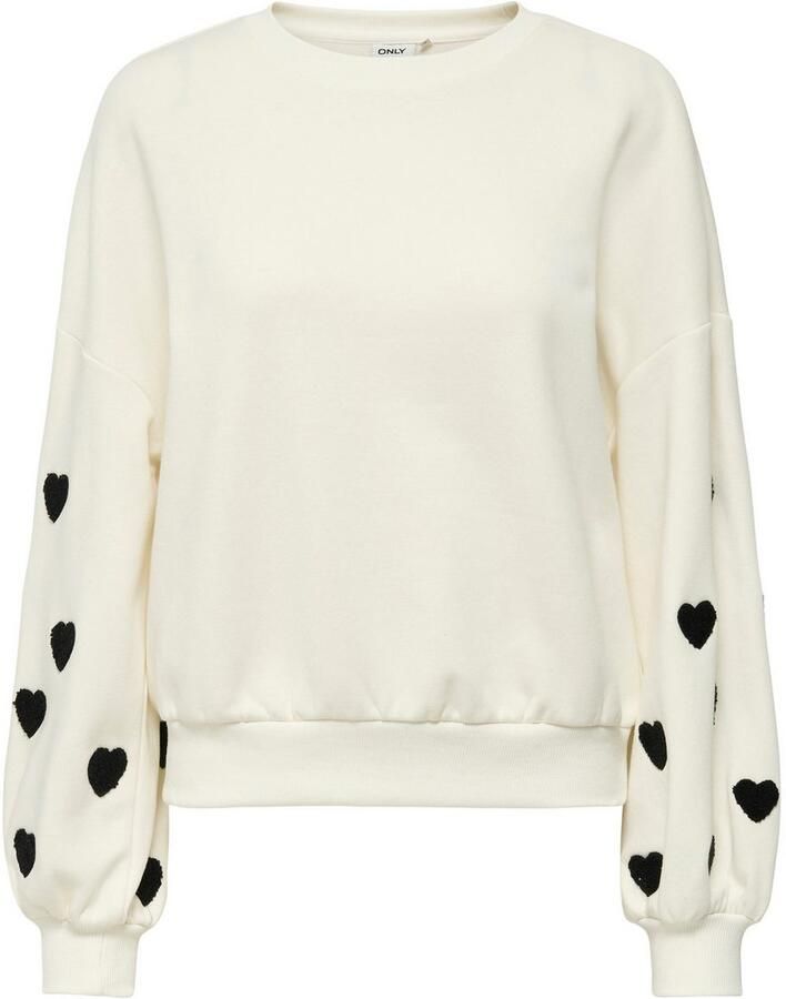 Only Regular fit sweatshirt van katoenmix model 'MACY'