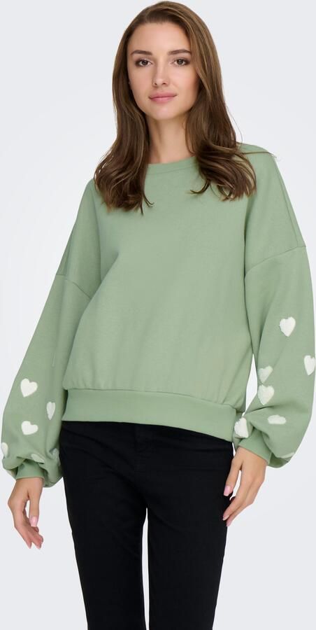 Only Sweatshirt ONLMACY L S O-NECK BOX CC SWT - Foto 5