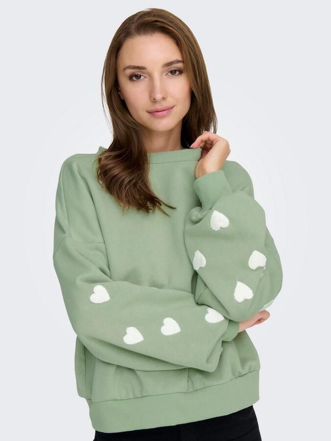 Only Sweatshirt ONLMACY L S O-NECK BOX CC SWT - Foto 2