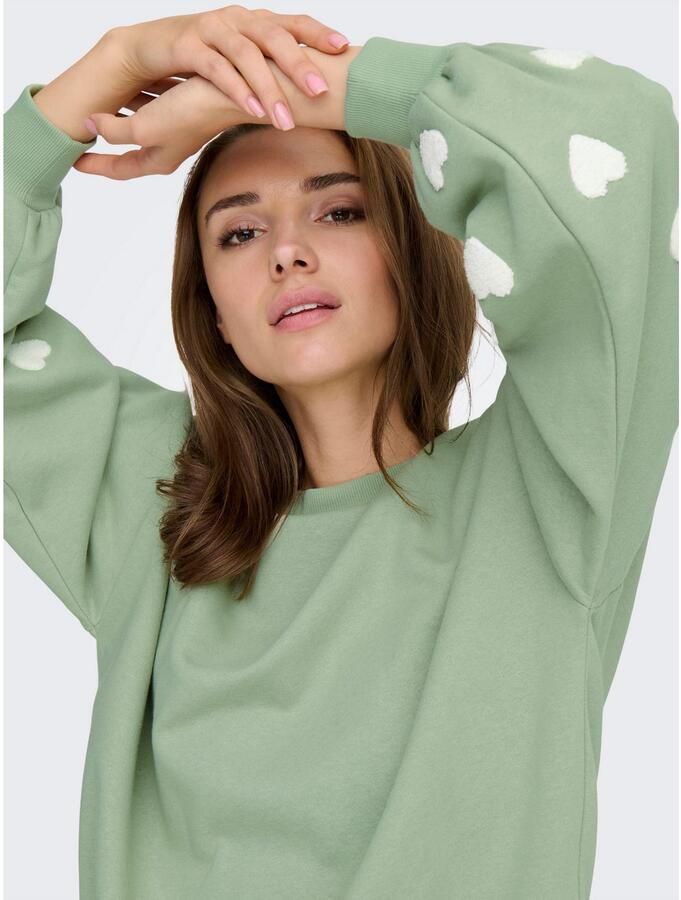 Only Sweatshirt ONLMACY L S O-NECK BOX CC SWT - Foto 1