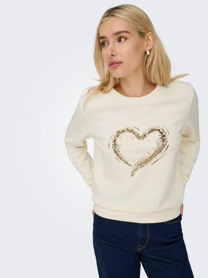 Only Sweatshirt ONLMARCY L S O-NECK BOX UB CC SWT - Foto 2