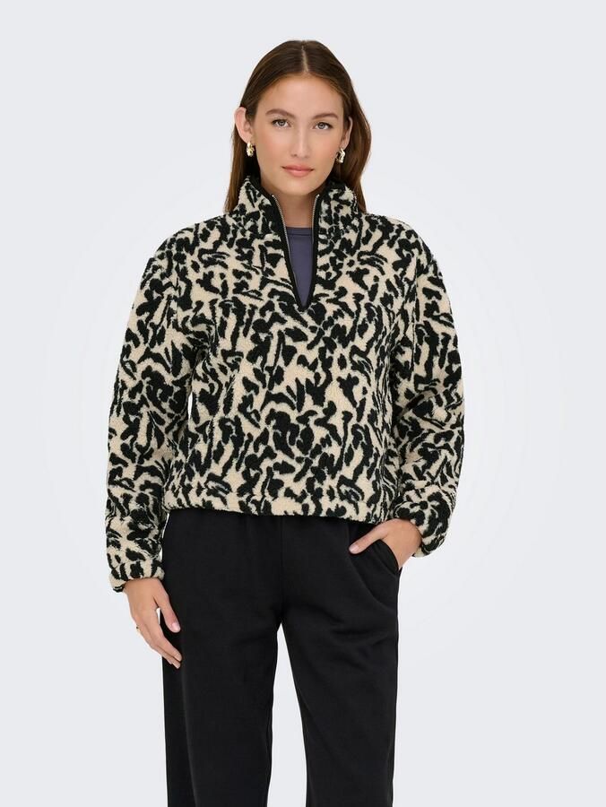 Only Regular fit schipperstrui met all-over motief model 'NEW DALLAS' - Foto 3