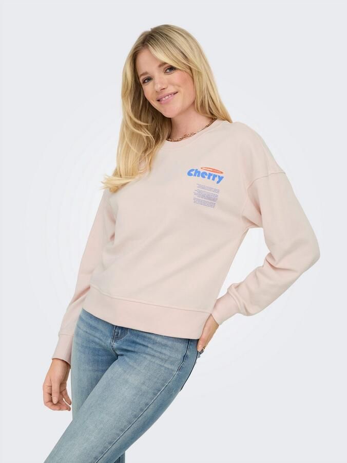 Only Sweatshirt ONLPHILEA L S FRUIT O-NECK UB SWT - Foto 5