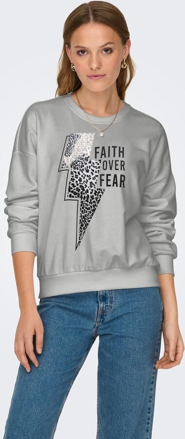 Only Sweatshirt ONLRUNA L S O-NECK BOX CC SWT - Foto 6