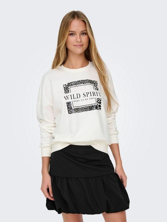 Only Sweatshirt ONLRUNA L S O-NECK BOX CC SWT - Foto 2