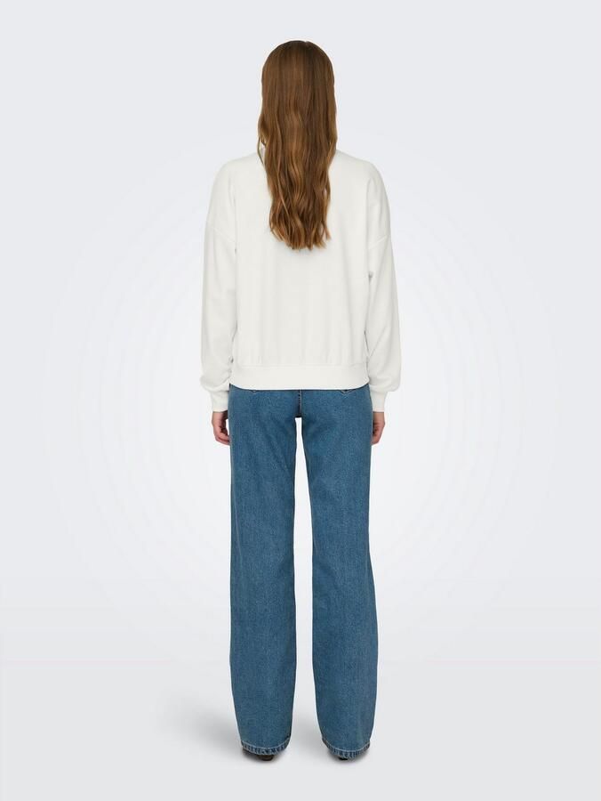 Only Sweatshirt ONLRUNA L S O-NECK BOX CC SWT - Foto 4