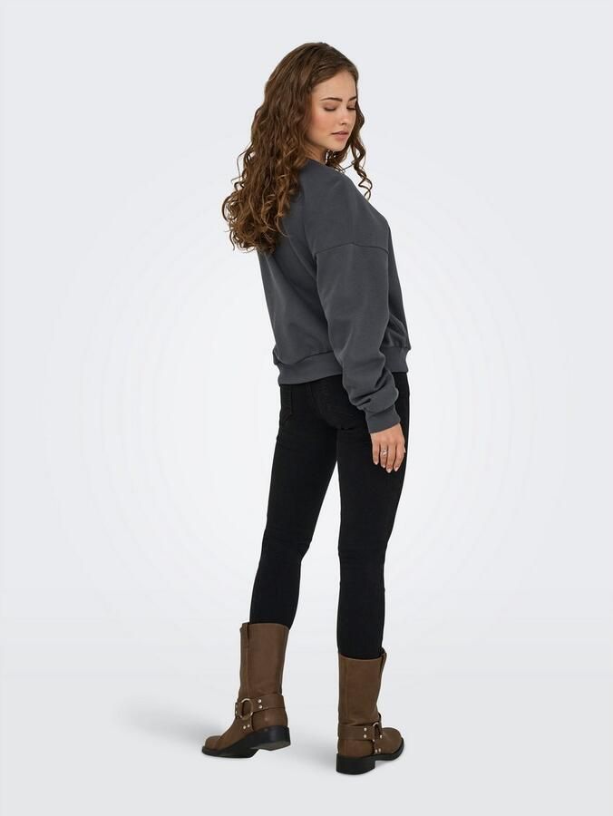 Only Sweatshirt ONLTAMMIE L S LEO PRINT O-NECK SWT - Foto 4