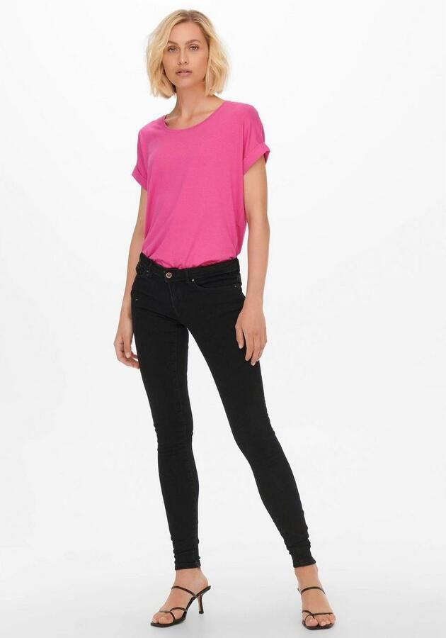 Only T-shirt ONLMOSTER – Shirt met korte mouwen en omslag en klassieke look - Foto 4