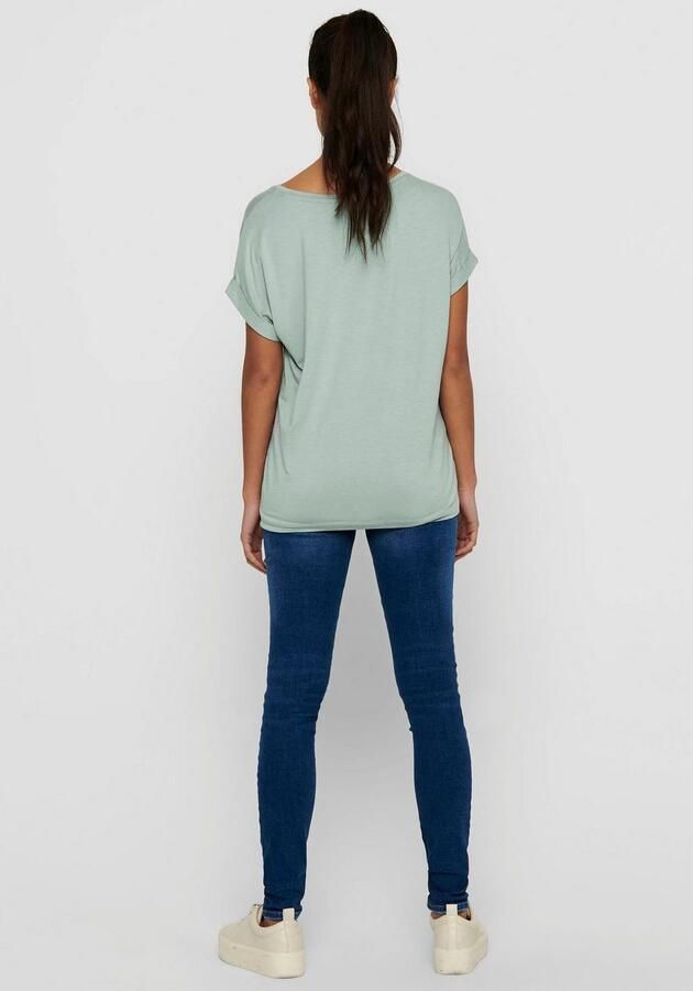 Only T-shirt ONLMOSTER – Shirt met korte mouwen en omslag en klassieke look - Foto 5