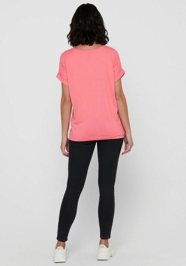 Only T-shirt ONLMOSTER – Shirt met korte mouwen en omslag en klassieke look - Foto 4