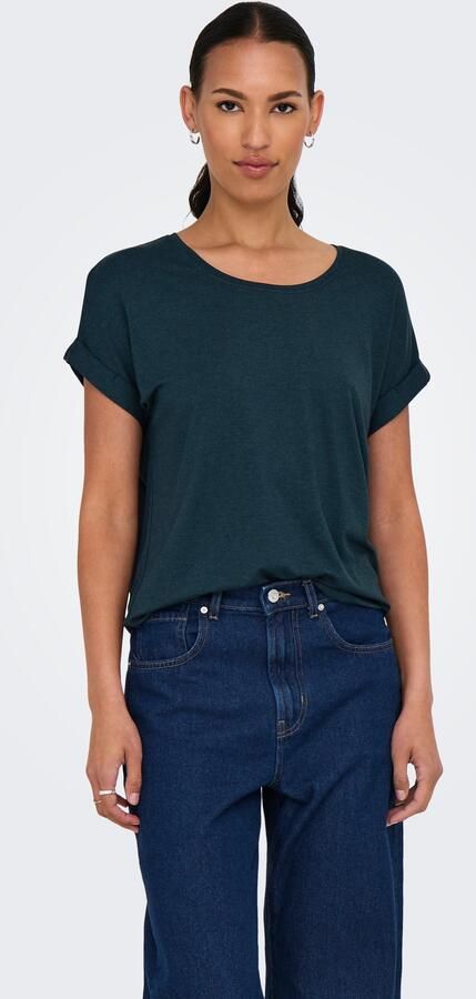 Only T-shirt ONLMOSTER – Shirt met korte mouwen en omslag en klassieke look - Foto 7