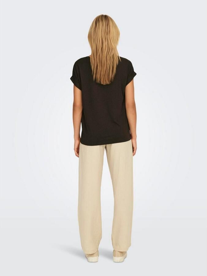 Only T-shirt ONLMOSTER – Shirt met korte mouwen en omslag en klassieke look - Foto 6