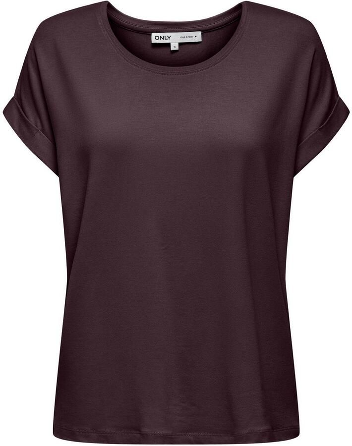 Only T-shirt ONLMOSTER – Shirt met korte mouwen en omslag en klassieke look