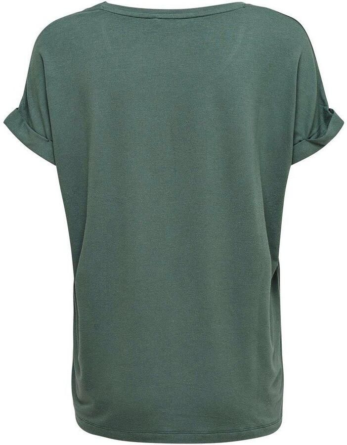 Only T-shirt ONLMOSTER – T-shirt met gemêleerde look en elastisch materiaal