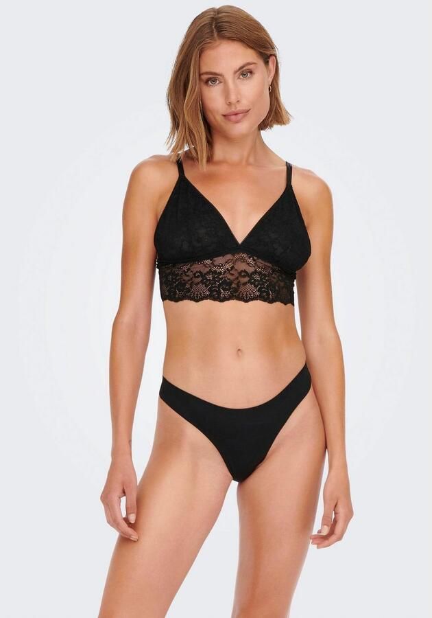 Only T-string ONLTRACY BONDED THONG NOOS 3-PK (set 3 stuks) - Foto 4