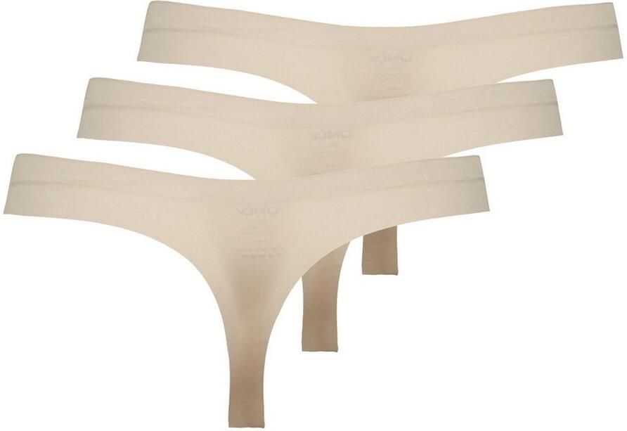 Only T-string ONLTRACY BONDED THONG NOOS 3-PK (set 3 stuks) - Foto 5