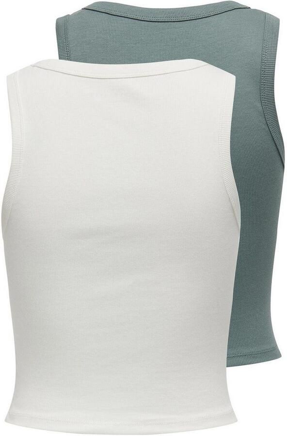 Only Tanktop ONLEASY S L TANK TOP JRS 2 PACK (set 2-delig) - Foto 6