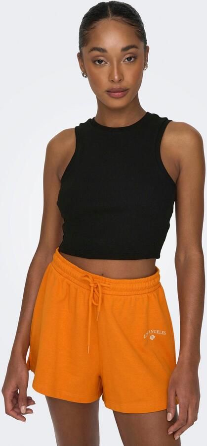 Only Slim fit korte tops van katoenmix model 'VILMA' - Foto 7