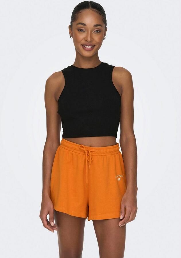 Only Slim fit korte tops van katoenmix model 'VILMA' - Foto 4