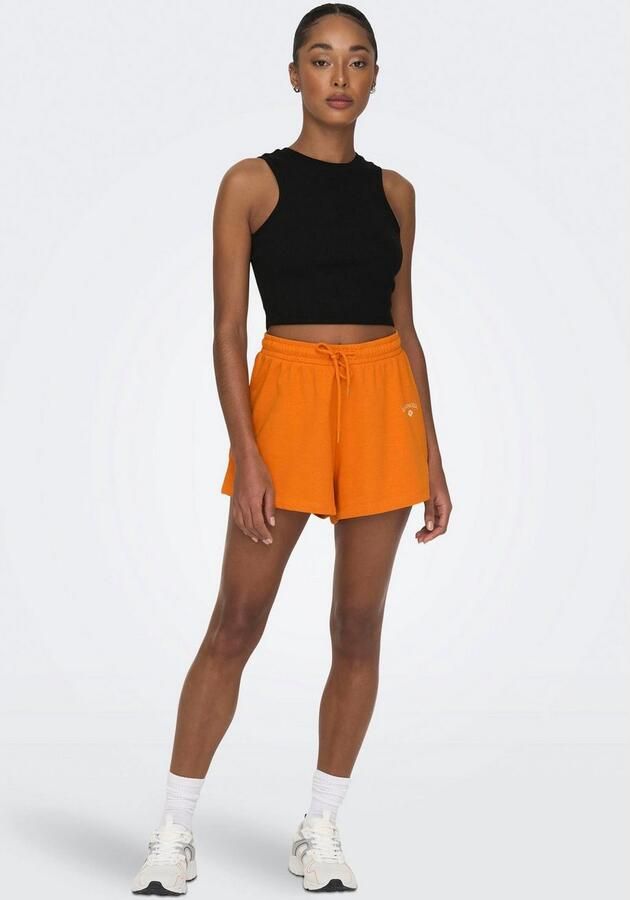 Only Slim fit korte tops van katoenmix model 'VILMA' - Foto 6