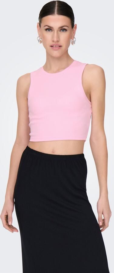 Only Slim fit korte tops van katoenmix model 'VILMA' - Foto 8