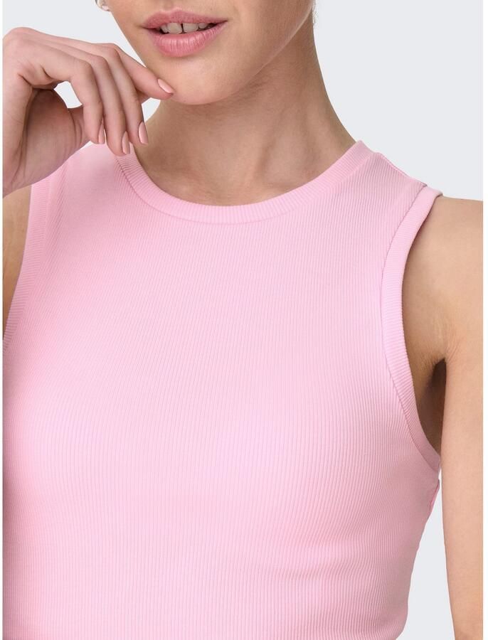 Only Slim fit korte tops van katoenmix model 'VILMA' - Foto 2