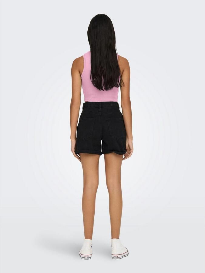 Only Slim fit korte tops van katoenmix model 'VILMA' - Foto 7