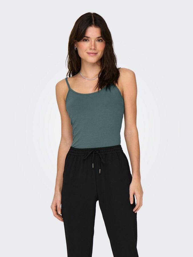 Only Top met spaghettibandjes ONLLOVE – Spaghettitops in duopack met elastisch draagcomfort (set 2-delig) - Foto 4