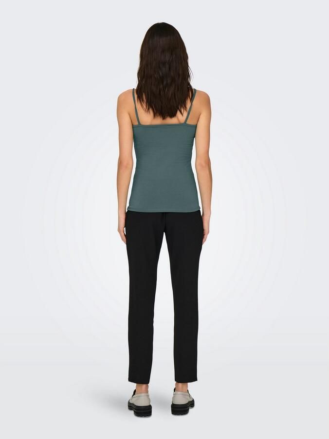 Only Top met spaghettibandjes ONLLOVE – Spaghettitops in duopack met elastisch draagcomfort (set 2-delig) - Foto 2