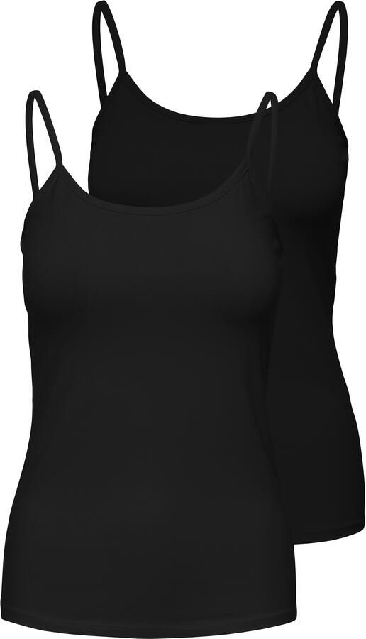 Only Top met spaghettibandjes ONLLOVE – Spaghettitops in duopack met elastisch draagcomfort (set 2-delig) - Foto 4
