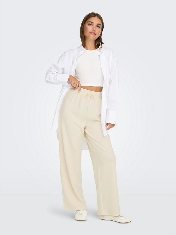 Only Trainingsbroek ONLSCARLETT WIDE PANT SWT NOOS - Foto 4