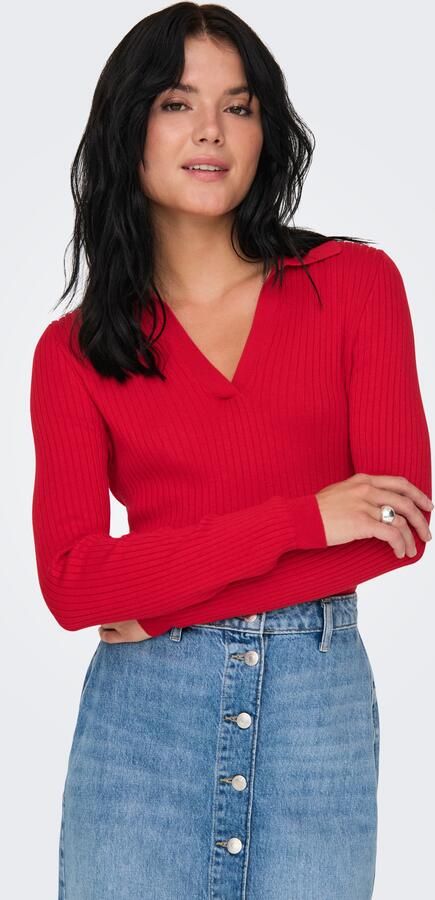 Only Trui met polokraag ONLKAYA LS POLO PULLOVER EX KNT - Foto 6