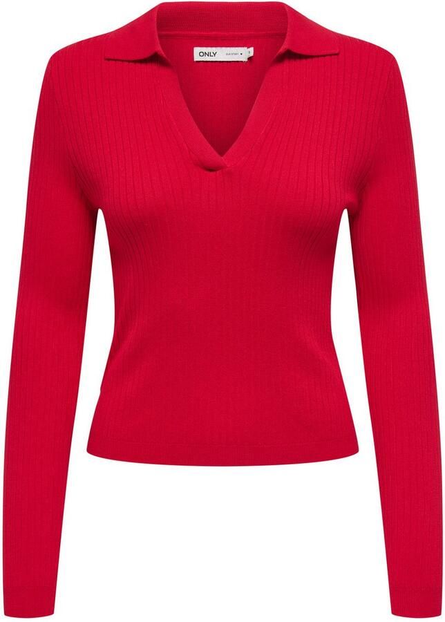 Only Trui met polokraag ONLKAYA LS POLO PULLOVER EX KNT - Foto 5