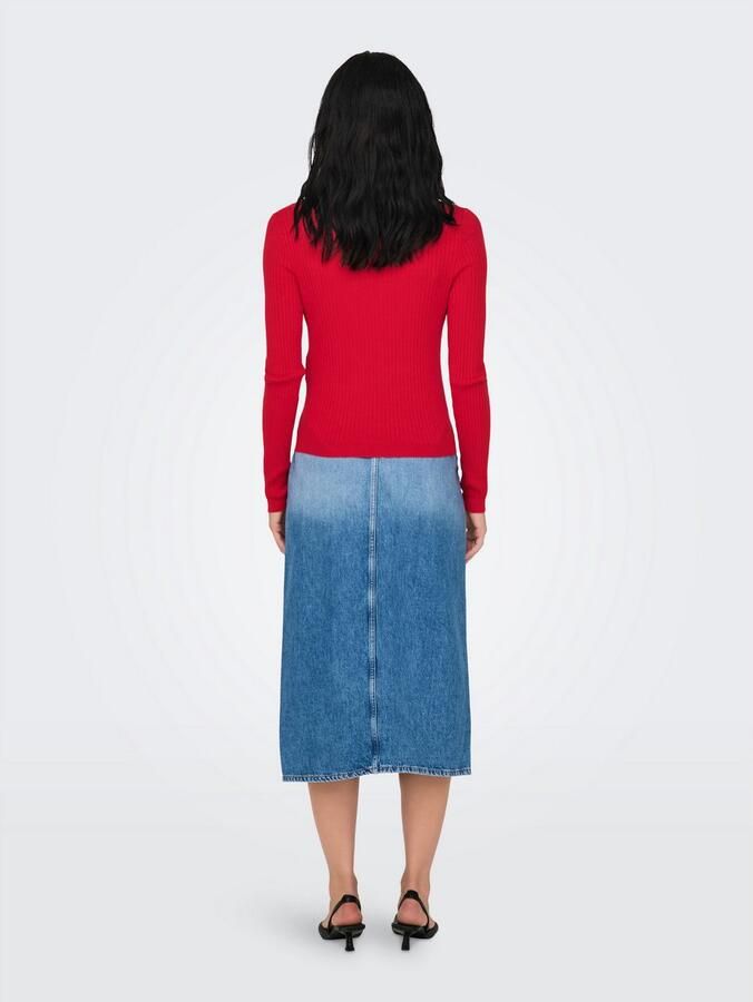 Only Trui met polokraag ONLKAYA LS POLO PULLOVER EX KNT - Foto 4