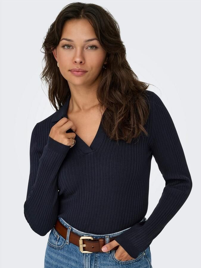 Only Trui met polokraag ONLKAYA LS POLO PULLOVER EX KNT - Foto 3
