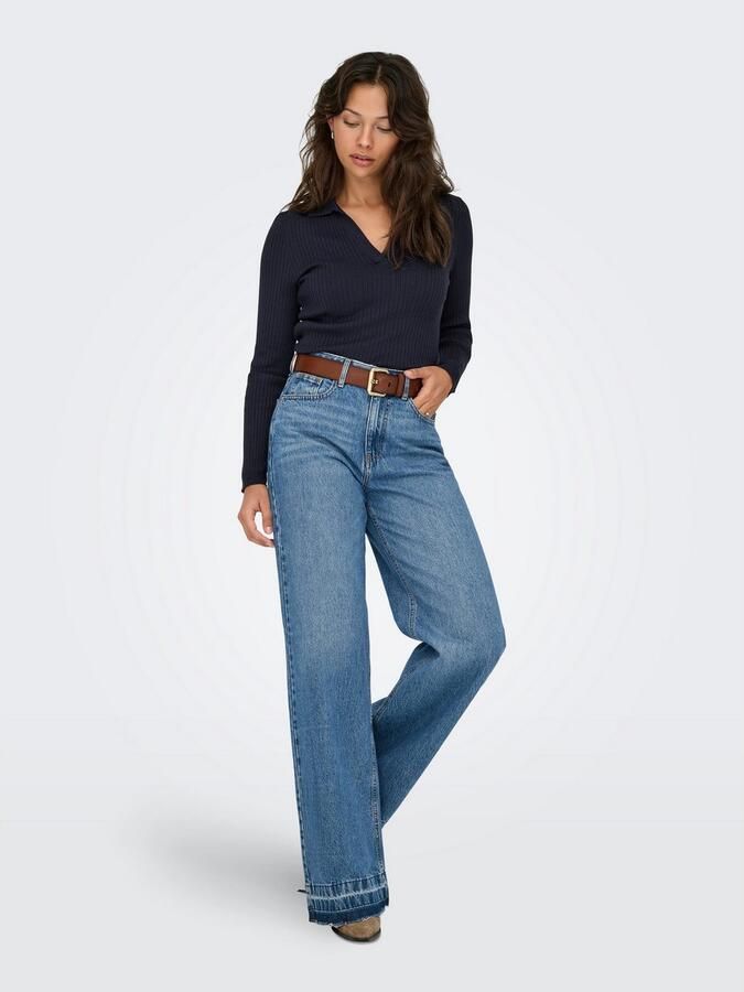 Only Trui met polokraag ONLKAYA LS POLO PULLOVER EX KNT - Foto 4